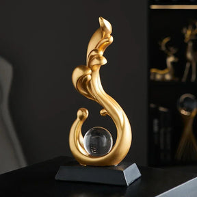 Estátua abstrata Decorações de mesa