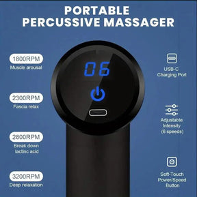 Mini Pistola de Massagem Muscular