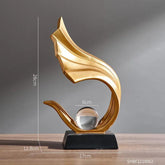 Estátua abstrata Decorações de mesa
