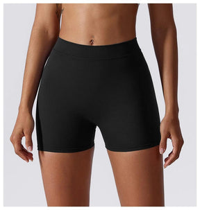 Shorts de ioga com levantamento de quadril
