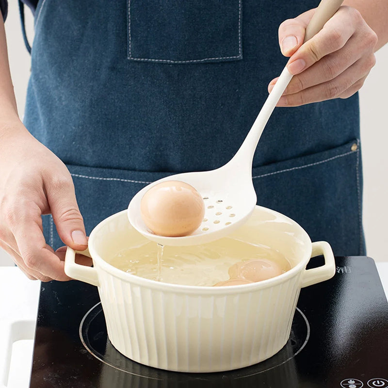 Conjunto de utensílios de cozinha de silicone de 4 peças