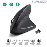 Mouse vertical ergonômico 2,4 GHz