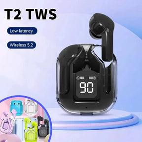 Fone De Ouvido Bluetooth Transparente