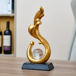 Estátua abstrata Decorações de mesa