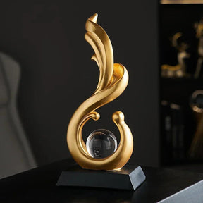 Estátua abstrata Decorações de mesa